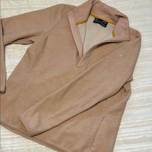 Under Armour women’s warm blush pink pullover sweatshirt